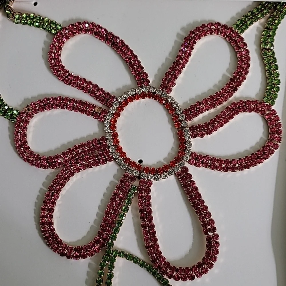 ZARA Multicolor Floral Necklace - Picture 13 of 14